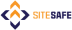 Blue and orange site safe logo